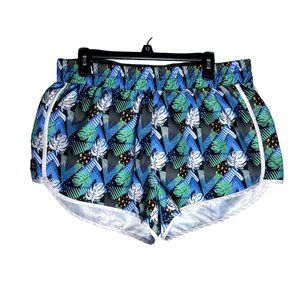 Balcony and Falcon palm tree board shorts size extra large